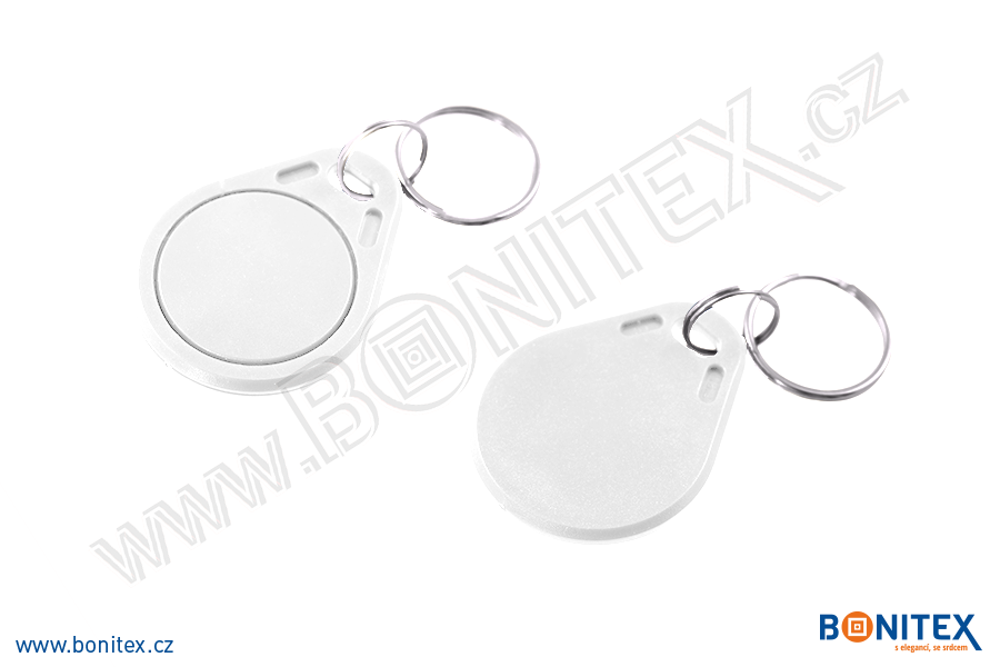ABS klíčenka 40x32, tl. 4,2mm s RFID 13,56 MHz (VC-31)-botinex